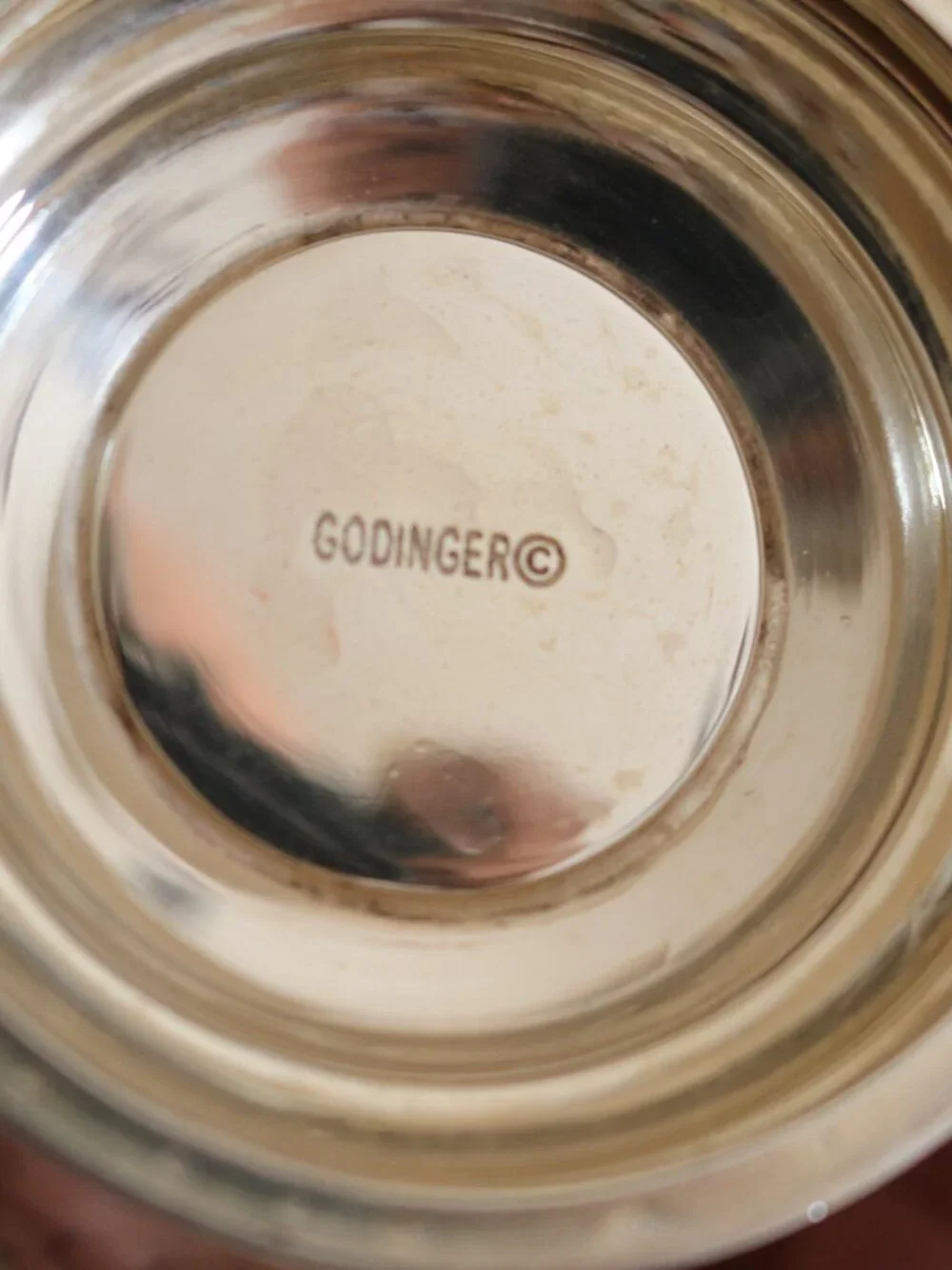 Silver Plated Goblet and saucer